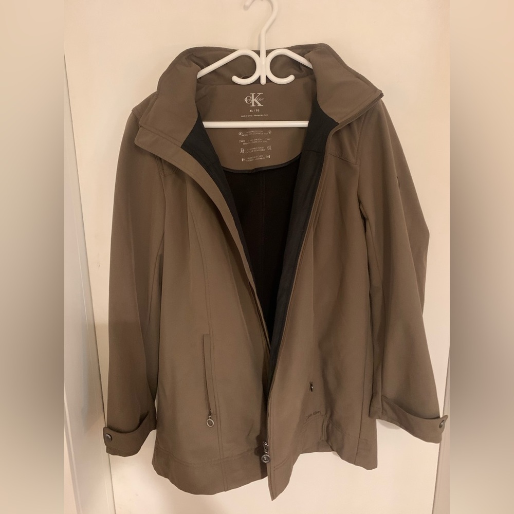 Calvin Klein Women’s Brown Coat in XL
